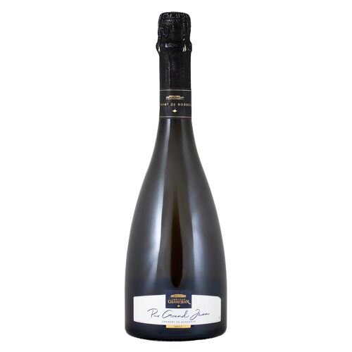 Crémant De Bordeaux Château Grand Jean - Brut Blanc De Blancs - 75 Cl