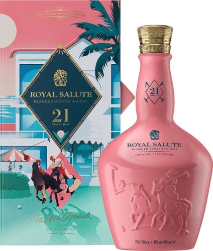 Whisky Blended Whisky Chivas Regal Royal Salute 21 Years The Miami Polo Edition - Royaume Uni