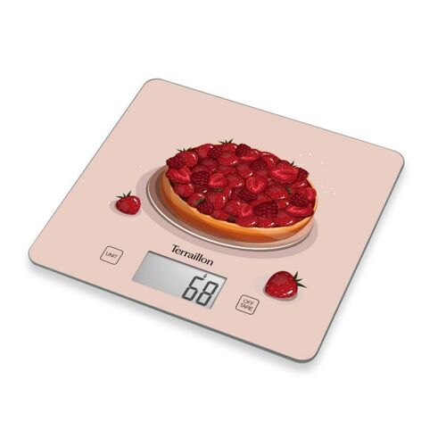 Terraillon T1040 Dessert Tarte Fraise Rose