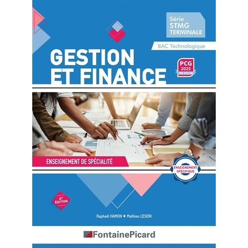 Gestion Et Finance Tle Stmg Bac Technologique - Enseignement De Spécialité