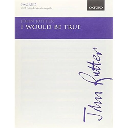 : I Would Be True(S,A,T,B)//