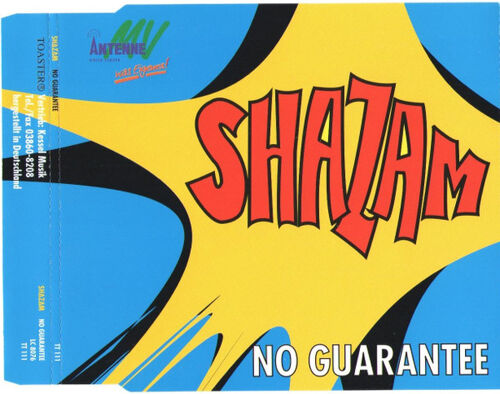 Shazam – No Guarantee - Cd Maxi