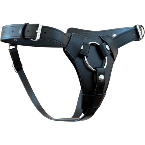Kalanka-Godemichet Strap On Harnais Ceintures Réglable En Cuir Réglable Harness Anneaux Toriques Métalliques Réaliste Détachable Jouets Sexuels Pour Hommes Lesbiennes Femmes Gay Jeu Vaginal Et Anal
