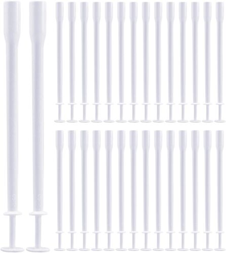 Kalanka-Takone Lot De 30 Applicateurs Vaginaux Pour Suppositoires Hygiéniques Réutilisables Aide Pratique Pour Suppositoires Vaginaux