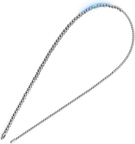 Kalanka-Dilatateur Urétral À Double Extrémité En Acier Inoxydable Pour Gay Homme, Dilatateur Cathéter Urétral Sounding Pour Hommes Masturbation De Stimulation Urétrale (¿6/8m)