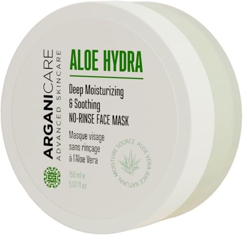 Kalanka-| Skin Care Aloe Vera | Masque De Nuit Régénérant | Aloe Vera | Hydratation Intense & Peau Repulpée | Tous Types De Peaux | 150 Ml 
