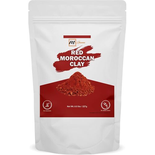 Kalanka-Poudre D'argile Rouge Marocaine 100 % Naturelle Pour Raffermir La Peau, Masques Capillaires, Gommages, Crèmes Et Savons 