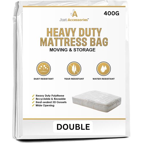 Kalanka-Housse De Protection Robuste En Polyéthylène Pour Matelas Double 135 X 190 Cm