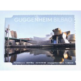 Ancien Billet D Entrée Périmé Musée Bilbao, Ticket D Entrée Périmé Musée Guggenheim Bilbao. Espagne.