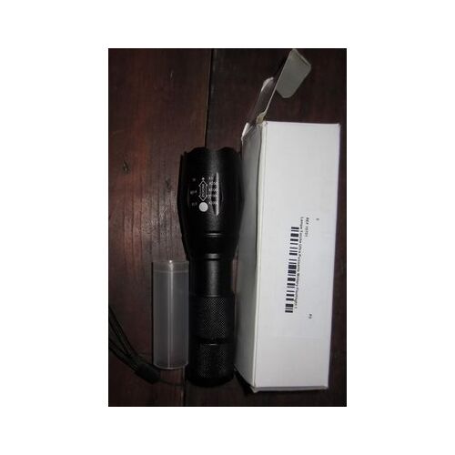Lampe Zoom Aluminium alimentation 3 piles AAA ou Batterie