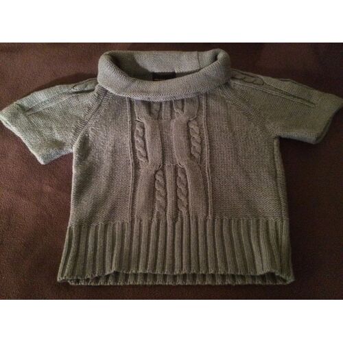 Pull Manche Courtes Vert Vero Moda Taille L