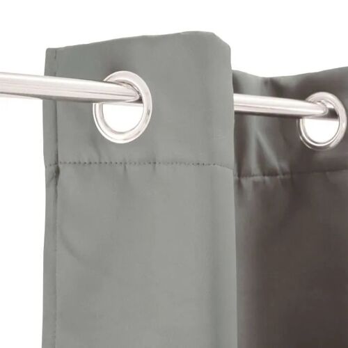 Rideau Thermique Strong - 140 X 250 Cm - Gris Clair