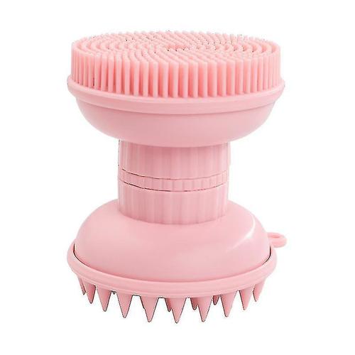 Peignes Pour Animaux De Compagnie Brosses 2 En 1 Pet Chien Chat Brosse De Bain En Silicone Brosse De Bain Pour Chien Brosse De Bain Pour Animaux De Compagnie Rose