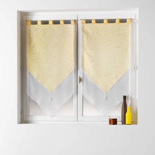 Paire Pompon Voile Double Collection Tunis