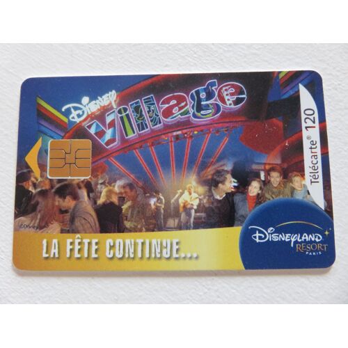 Télécarte "Disney Village" - France Télécom