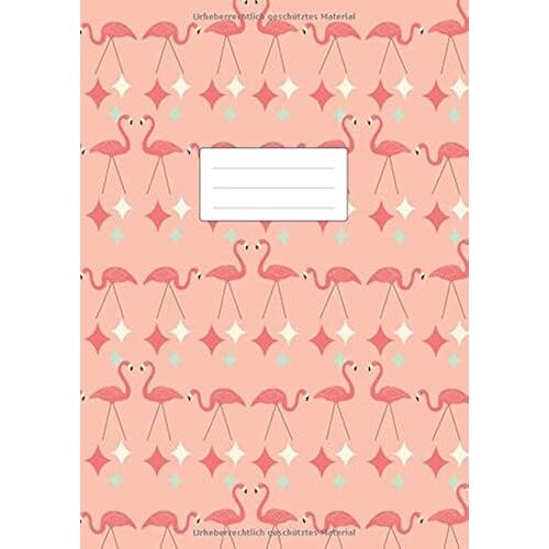 Dot Grid Journal - A4 Notizbuch Fuer Bullet Journaling: 100 Seiten Mit Punktraster | Blanko Dotted Notebook | Softcover Matt | Flamingo