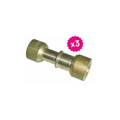 Lot de trois raccords droits Frigo Réfrigérateur Congélateur (L13000674-B3 )
