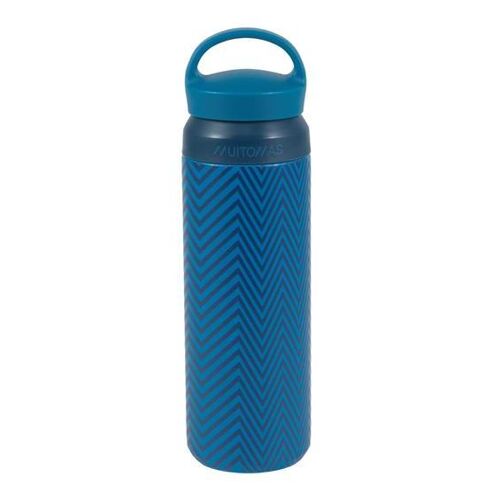 Muitomas Wbottlegeo500bl Gourde Utilisation Quotidienne 500 Ml Plastique Bleu, Bleu Nuage