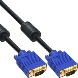 InLine 17719T câble VGA 2 m SVGA Noir
