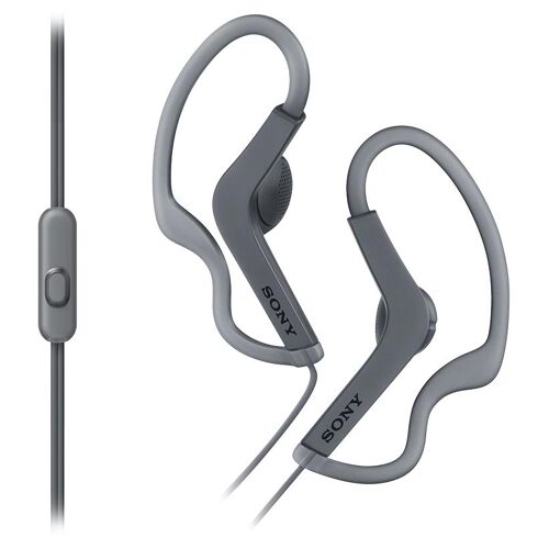 Sony MDRAS210APB Casque Avec fil Crochets auriculaires Sports Noir