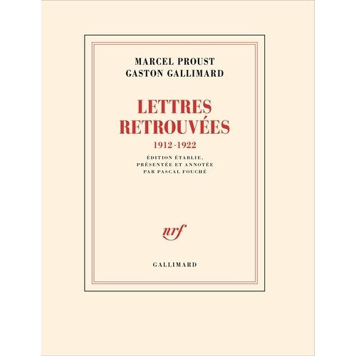 Lettres Retrouvées - 1912-1922