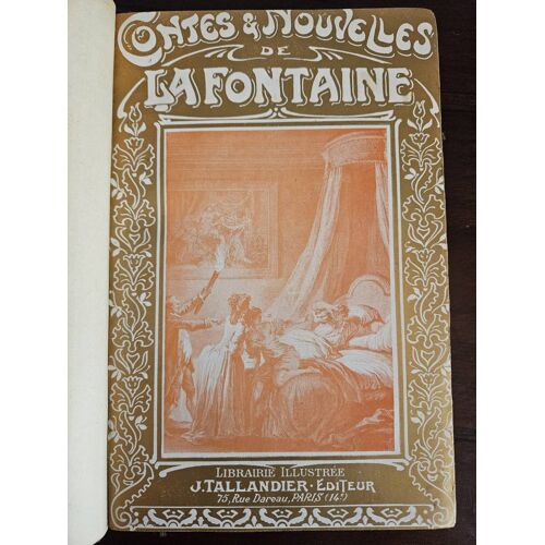 Contes Et Nouvelles De La Fontaine- Éditeur Taillandier