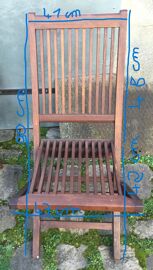 4 Chaises De Jardin