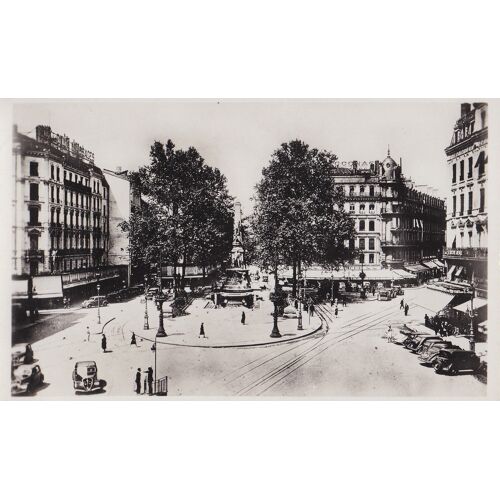 Carte Postale Lyon Place De La République