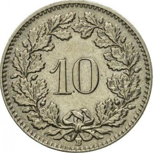 Pièce 10 Rappen Suisse - 1962