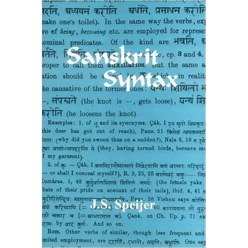 Sanskrit Syntax