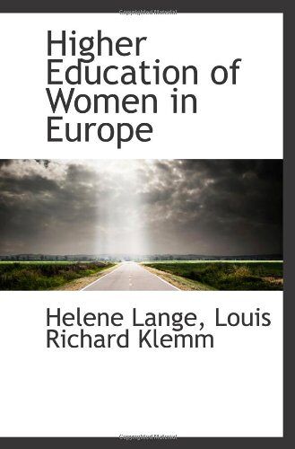 Higher Education Of Women In Europe