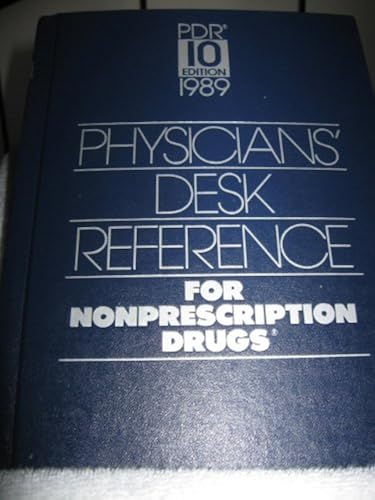 Physicians Desk Reference For Nonprescription Drugs