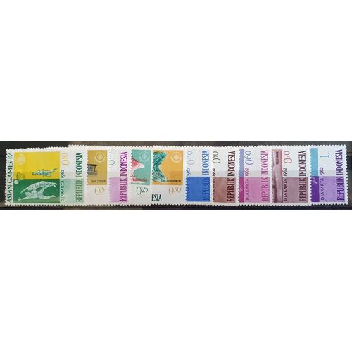 Indonésie Neuf N° 283 Et + Lot De 10 Timbres De 1962