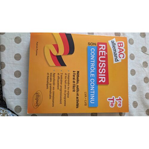 Livre Bac Allemand Contrôle Continu