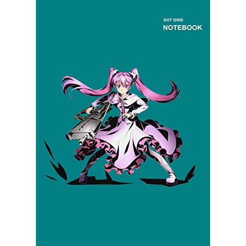 Bullet Journal Dotted Grid Sketchbook: Dotted Pages, 110+ Pages, 8.27 X 11.69 Inches, A4, Akame Ga Kill Mine Anime Design Cover.