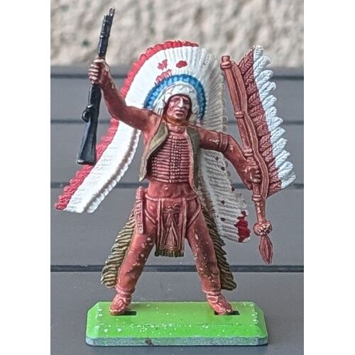 Figurine Indien Britains, Cow-Boys, Far-West