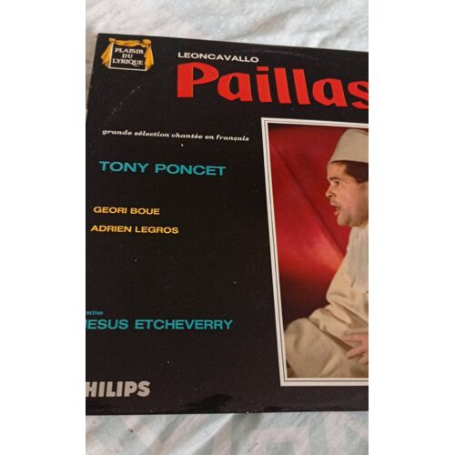 Leoncavallo Tony Poncet Paillasse