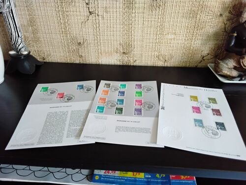 Timbres De Collection. Marianne Du 14 Juillet. 1997/2003. Avec Notices.