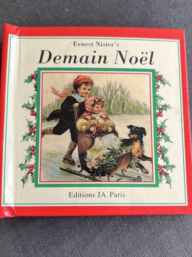 Demain Noël -Ernest Nister - Éditions Ja.Paris Livre Pop-Up 1996