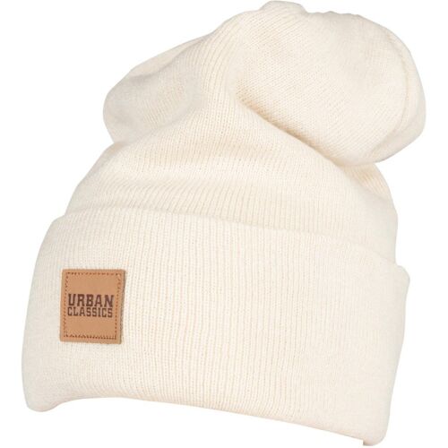 Urban Classics - Patch Long Beanie Sand Beige