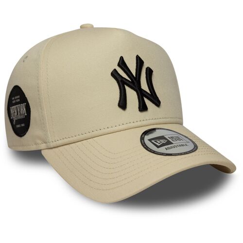 Casquette New Era New York Yankees Mlb Sidepatch 9forty E-Frame Adjustable Cap Light Beige Universal