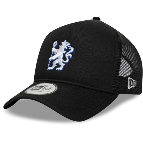 New Era Adjustable Mesh Trucker Cap - Fc Chelsea Noir