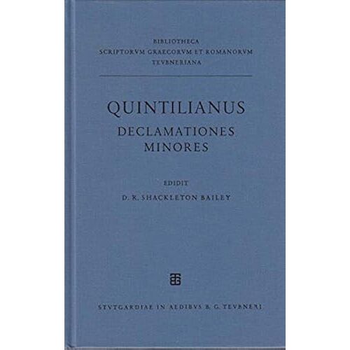 Quintiliani, M. Fabii, Declamationes Minores