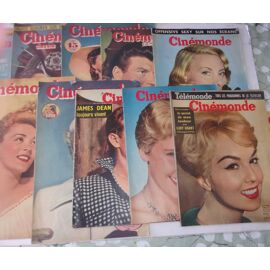 Lot De 10 Revues "Cinémonde"