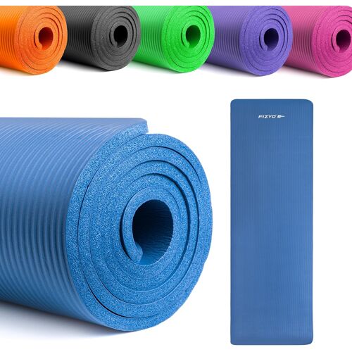 Kalanka-Fizyo Tapis De Yoga: Conçu Pour Yoga, Gymnastique, Fitness & Récupération | Fabriqué En Mousse Nbr & Caoutchouc Synthétique | Dimensions: 183 X 61 X 1 Cm