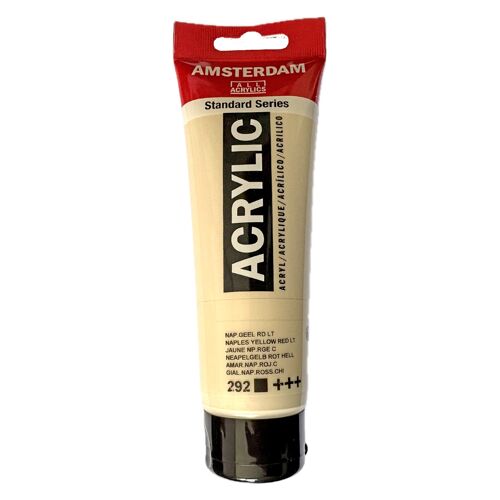 Peinture Acrylique En Tube - Jaune Np Rge C - 292 - Amsterdam - 120ml -