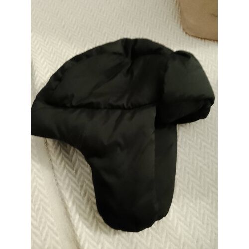 Bonnet Noir À Scratch 8/11 Ans H&amp;M.