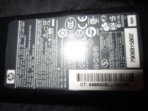 Chargeur / Alimentation HP PPP012L-S - 394224-001 - 19V 4,74A 90W