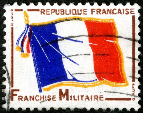 Timbre Oblitéré République Française , Franchise Militaire
