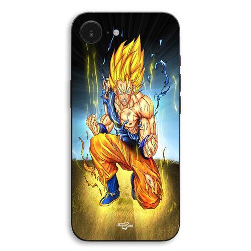 Coque Pour iPhone 17e Goku Genou a Terre Maniacase